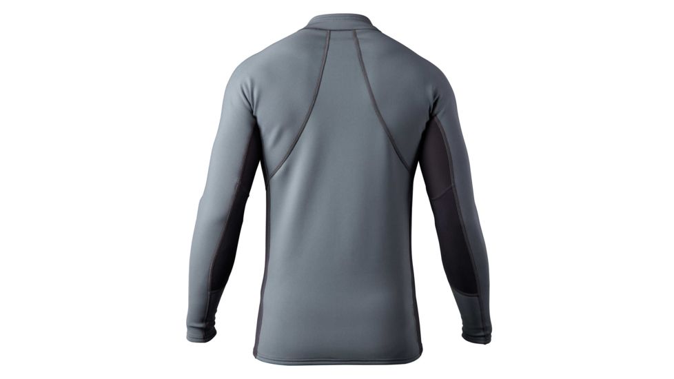 NRS HydroSkin 0.5 Long-Sleeve Shirt - Men's-Ash Grey-Small