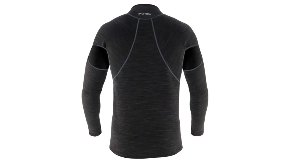 NRS HydroSkin 0.5 Long-Sleeve Shirt - Men's, Black, S, 15002.05.105