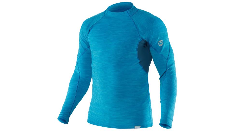 NRS HydroSkin 0.5 Long-Sleeve Shirt - Men's-Marine Blue-Small