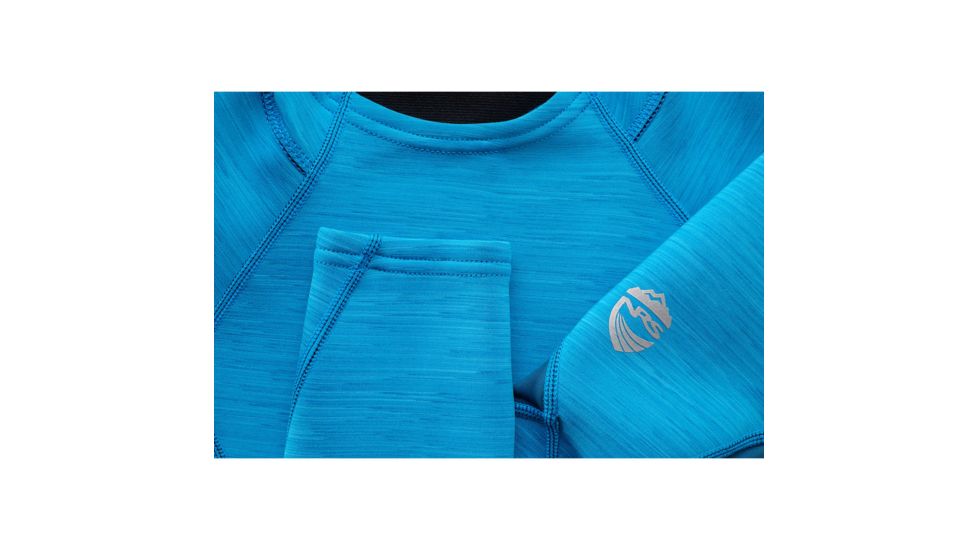 NRS HydroSkin 0.5 Long-Sleeve Shirt - Men's-Marine Blue-Small