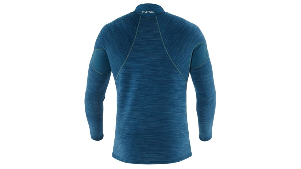 NRS HydroSkin 0.5 Long-Sleeve Shirt - Men's, Moroccan Blue, XXL, 15002.05.114