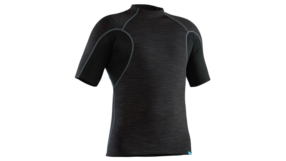 NRS HydroSkin 0.5 Short-Sleeve Shirt - Men's, Black, XXL 15001.06.109