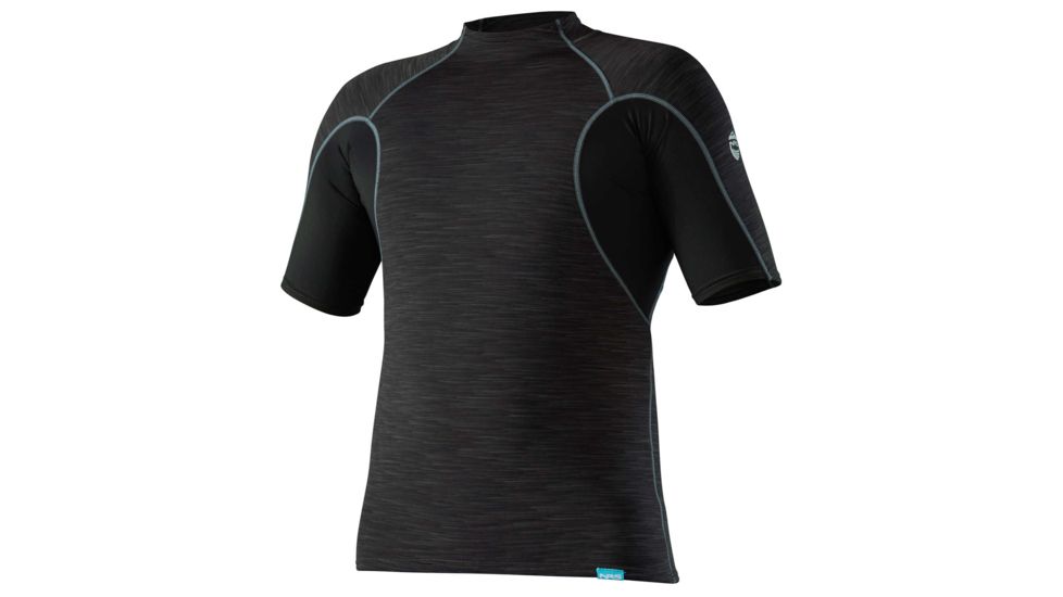 NRS HydroSkin 0.5 Short-Sleeve Shirt - Men's, Black, XXL, 15001.06.109