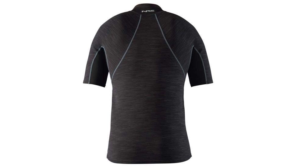 NRS HydroSkin 0.5 Short-Sleeve Shirt - Men's, Black, XXL, 15001.06.109