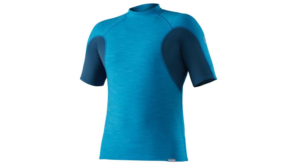 NRS HydroSkin 0.5 Short-Sleeve Shirt - Men's, Marine Blue, XXL, 15001.06.104