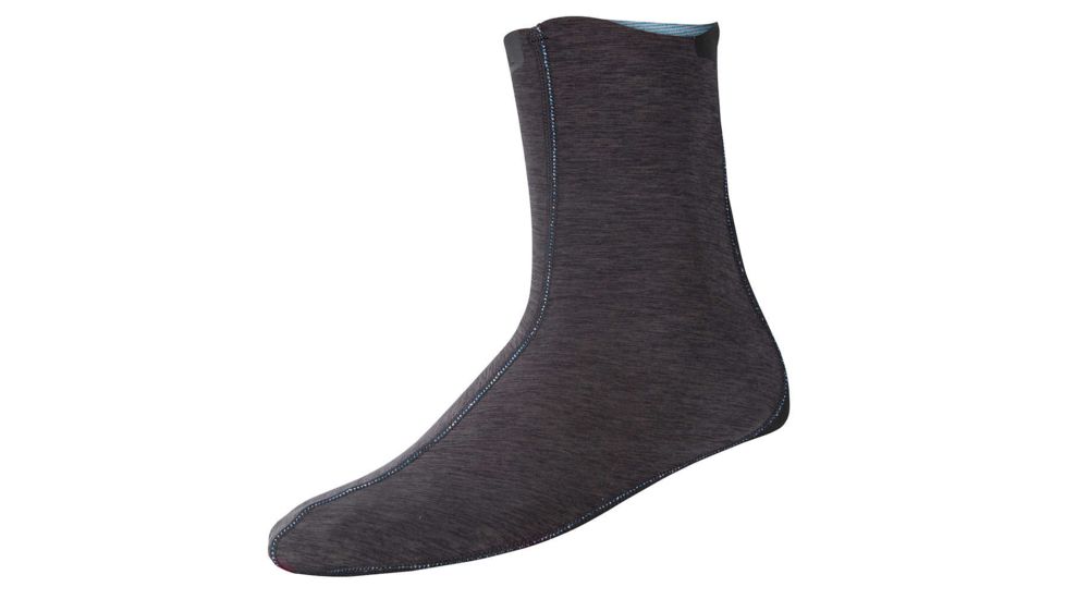 NRS HydroSkin 0.5 Wetsocks, Charcoal Heather, Extra Small, 30011.02.100