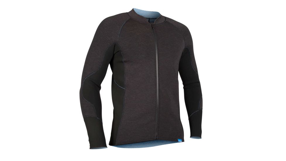 NRS HydroSkin 1.5 Jacket - Men's, Charcoal Heather, XXL, 15037.02.104