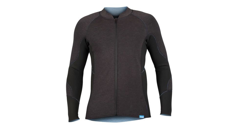 NRS HydroSkin 1.5 Jacket - Men's, Charcoal Heather, XXL, 15037.02.104
