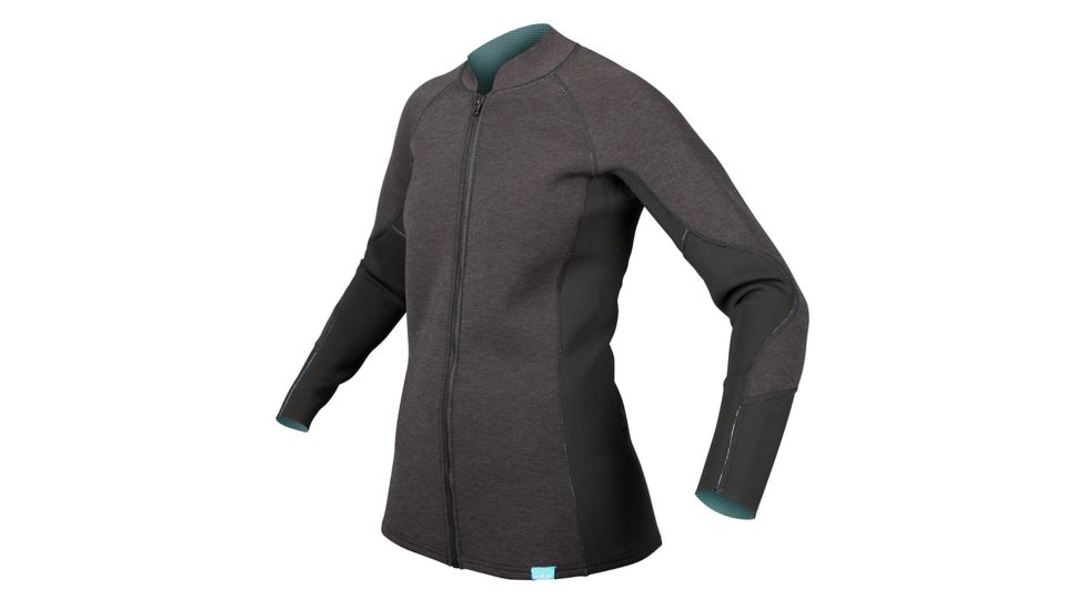 NRS HydroSkin 1.5 Jacket - Women's, Charcoal Heather, XXL 15039.02.105