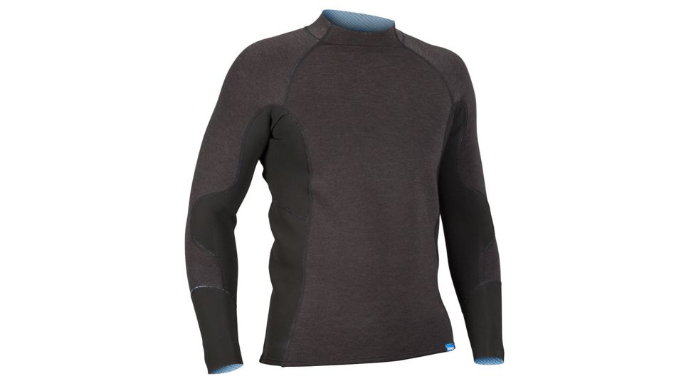 NRS HydroSkin 1.5 Shirt - Men's, Charcoal Heather, XXL 15035.02.104
