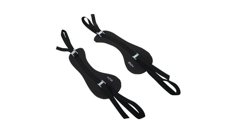 NRS Inflatable Kayak Thigh Straps, Black 50099.01.100