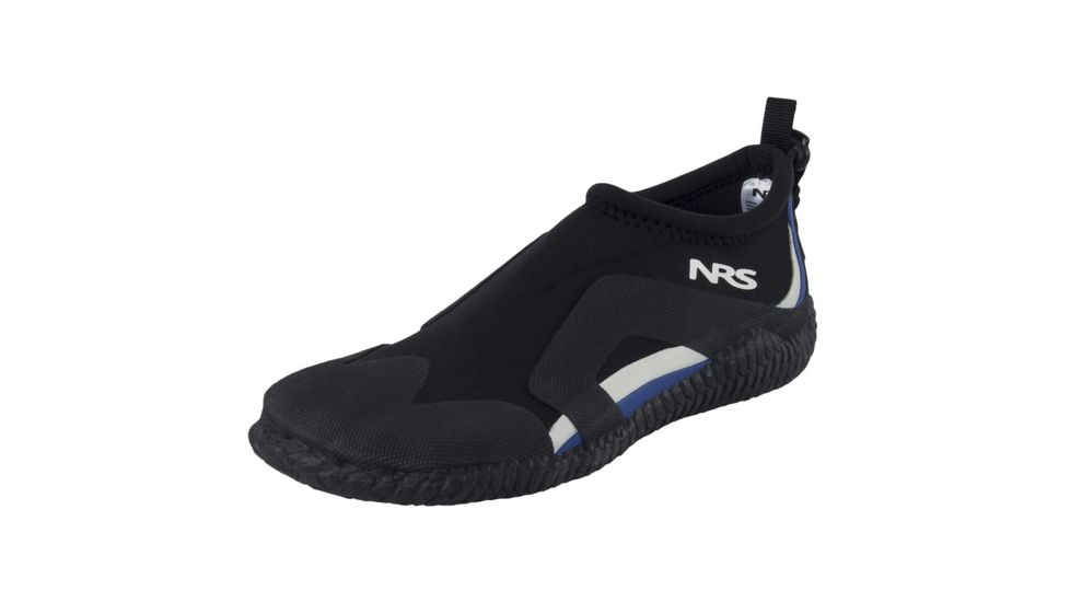 NRS Kicker Remix Wetshoe - Men's, Black/Blue, 6 30022.03.107