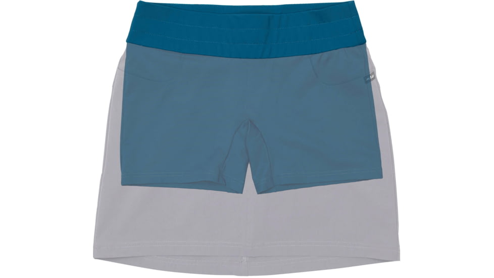 NRS Lolo Skort - Women's, Gunmetal, 10, 10148.01.103