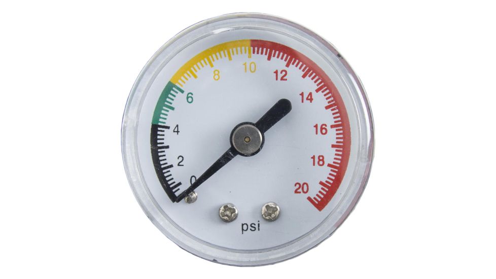 NRS Mechanical Pressure Gauge, White 80007.02.100