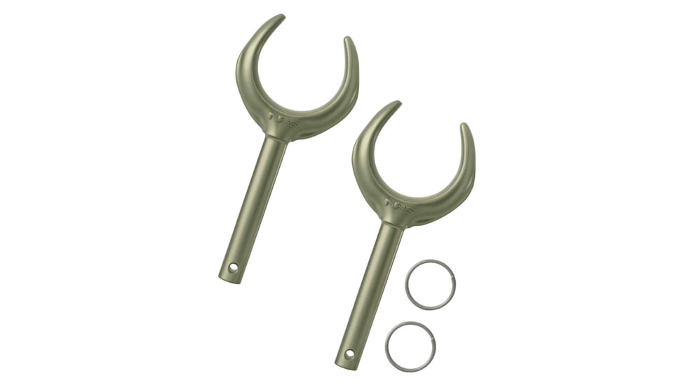 NRS Mini Aluminum Oarlocks, Pair 84023.01.100