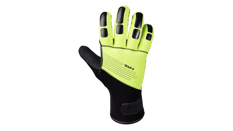 NRS Reactor Rescue Gloves, High Vis Green, S 25032.02.100