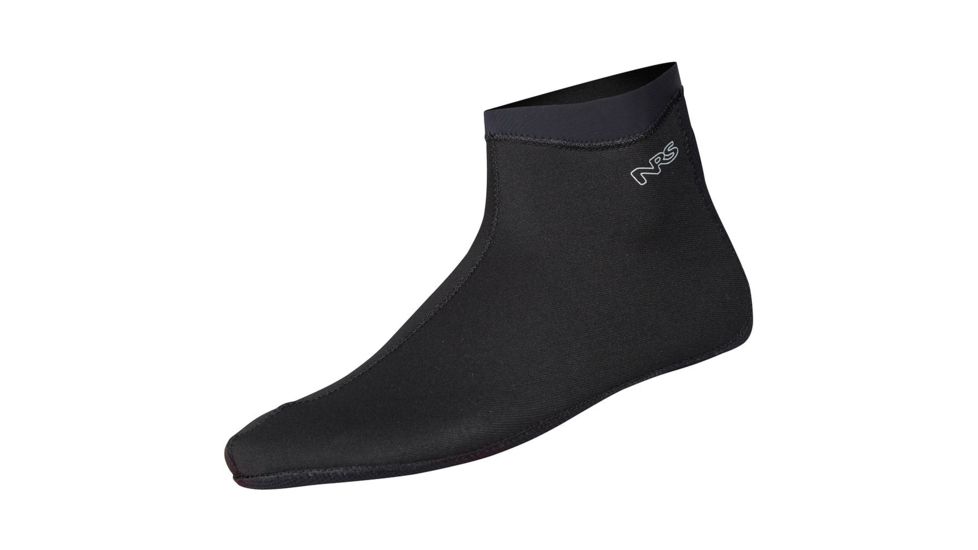 NRS Sandal Socks, Black, XXL 30010.02.105