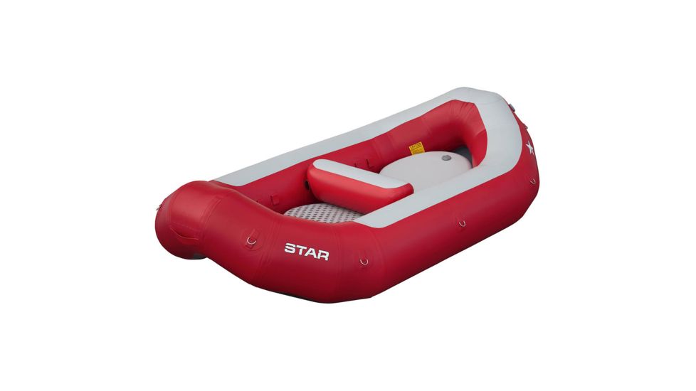 NRS STAR High Five Self-Bailing Raft, Red, 9 Feet 10 Inch, 86223.01.101