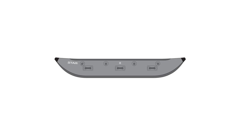 NRS STAR Kannah 16 Cataraft, Gray, 16 Feet, 86234.01.101