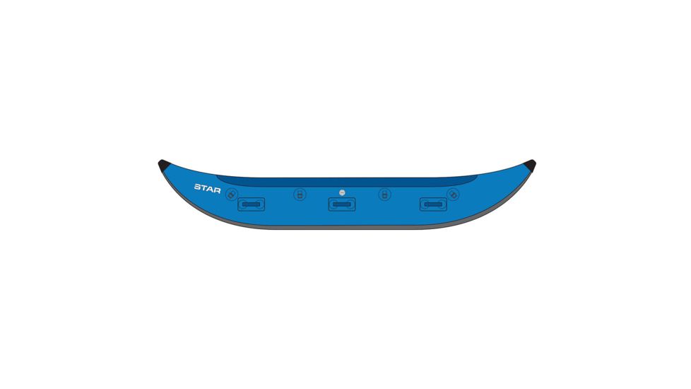 NRS STAR Kima 14 Cataraft, Blue, 14 Feet, 86231.01.100