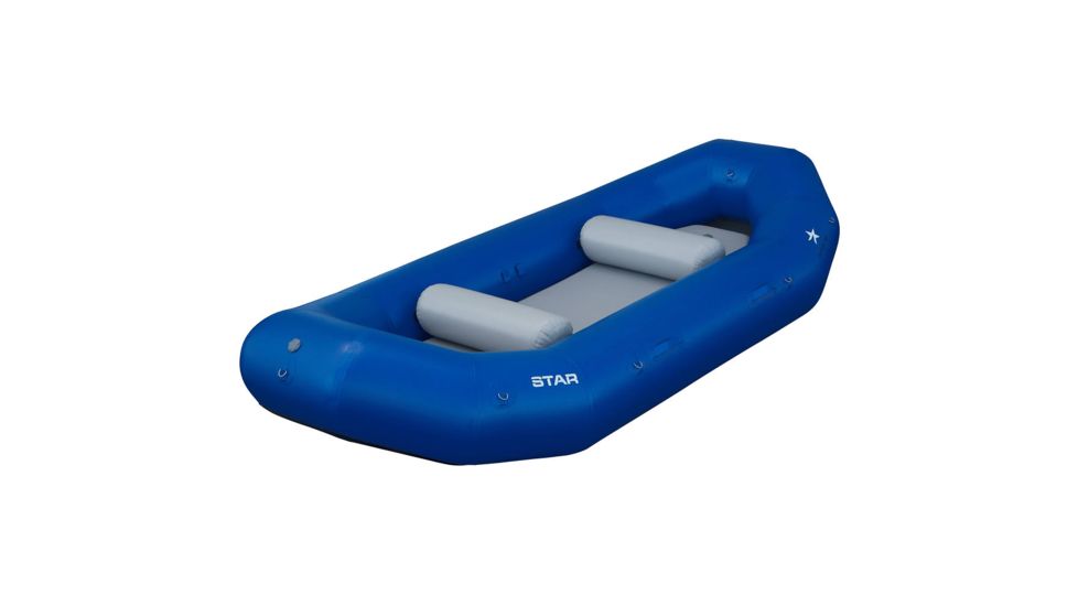 NRS STAR Outlaw 142 Self-Bailing Raft, Blue, 14 Feet 2 Inch, 86226.01.100