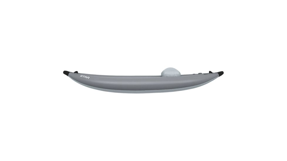 NRS STAR Outlaw I Inflatable Kayak, Gray, 9 Feet 10 Inch, 86242.01.101