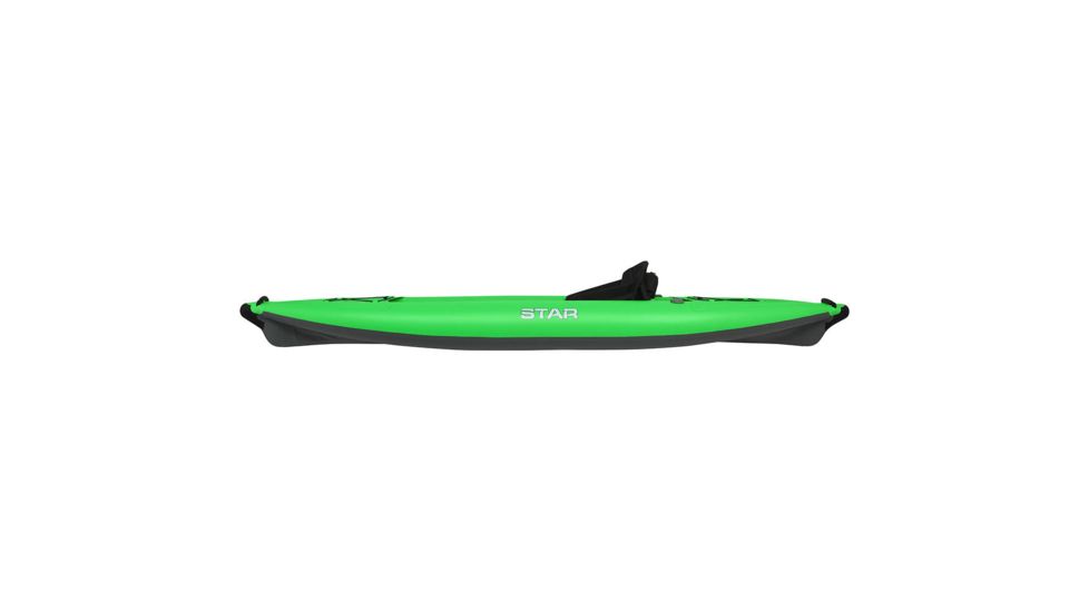 NRS STAR Paragon Inflatable Kayak, Lime, 11 Feet 2 Inch, 86247.01.101