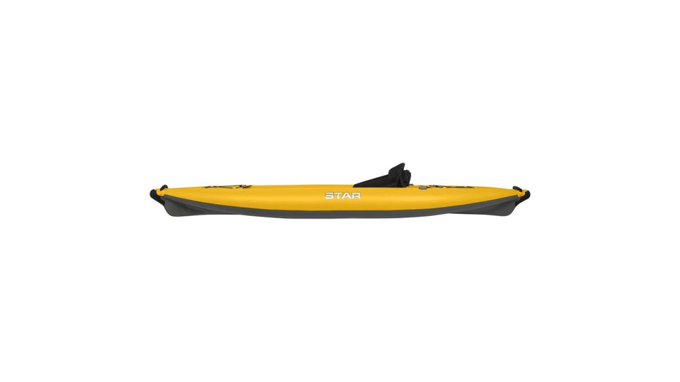 NRS STAR Paragon Inflatable Kayak, Yellow, 11 Feet 2 Inch, 86247.01.100