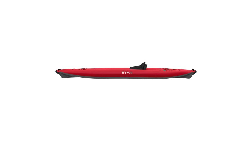 NRS STAR Paragon XL Inflatable Kayak, Red, 13 Feet 6 Inch, 86248.01.101