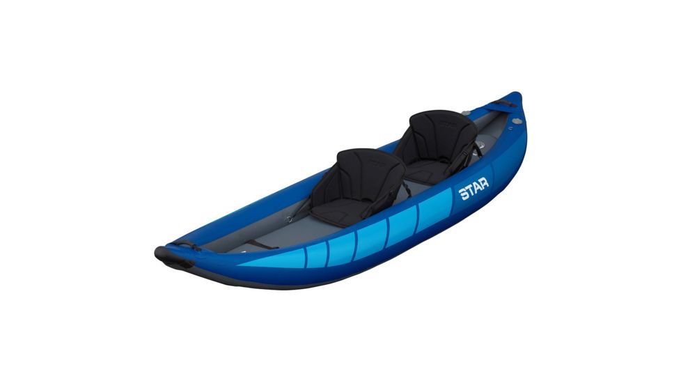 NRS STAR Raven II Inflatable Kayak, Blue, 12 Feet 2 Inch, 86245.01.100