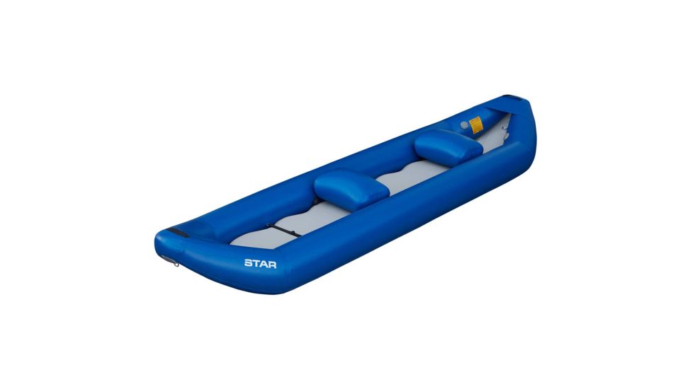 NRS STAR Seminole II Inflatable Kayak, Blue, 12 Feet 7 Inch, 86241.01.100