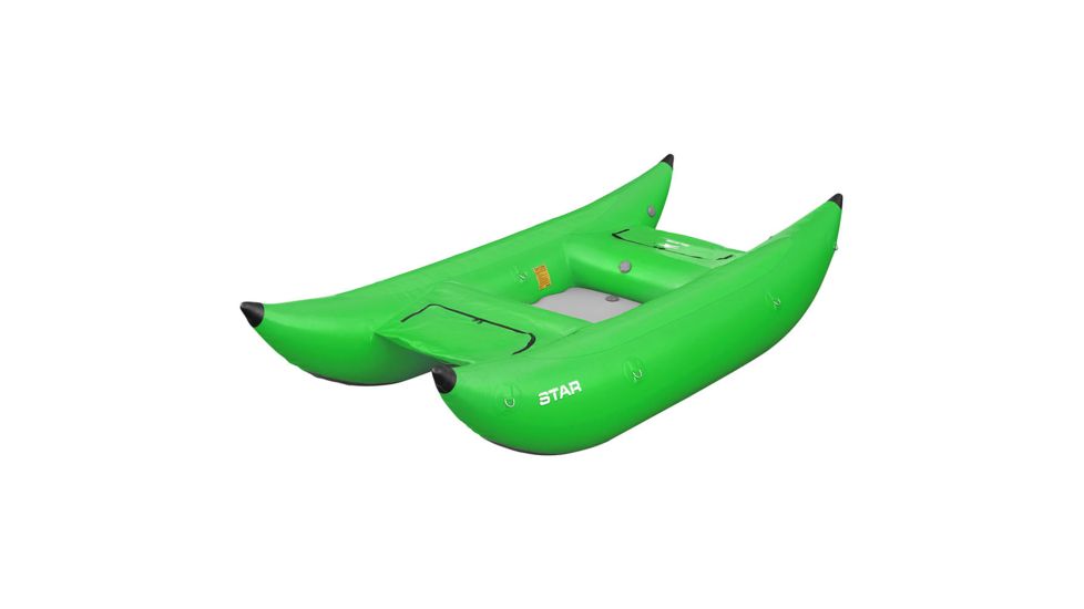 NRS STAR Slice Paddle Catarafts, Lime, 11 Feet, 86221.02.102