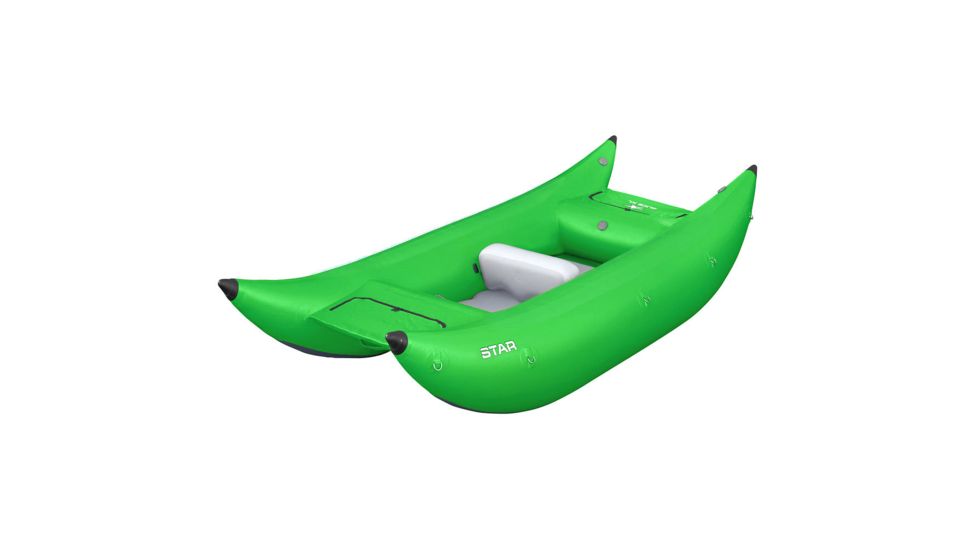 NRS STAR Slice XL Paddle Cataraft, Lime, 12 Feet 8 Inch, 86229.01.101