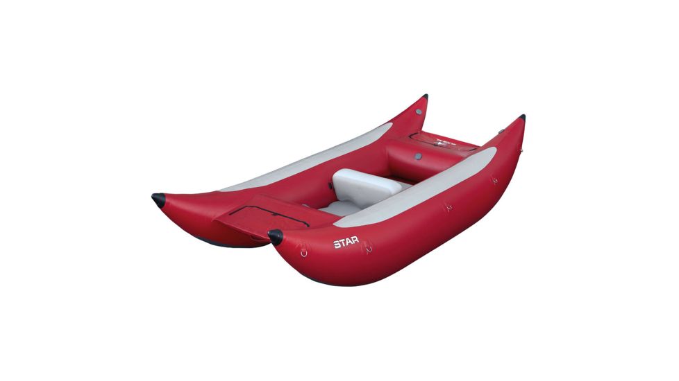 NRS STAR Slice XL Paddle Cataraft, Red, 12 Feet 8 Inch, 86229.01.100