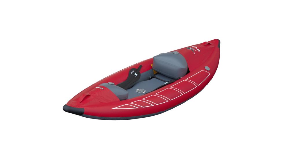 NRS STAR Viper Inflatable Kayak, Red, 9 Feet 6 Inch, 86246.01.100