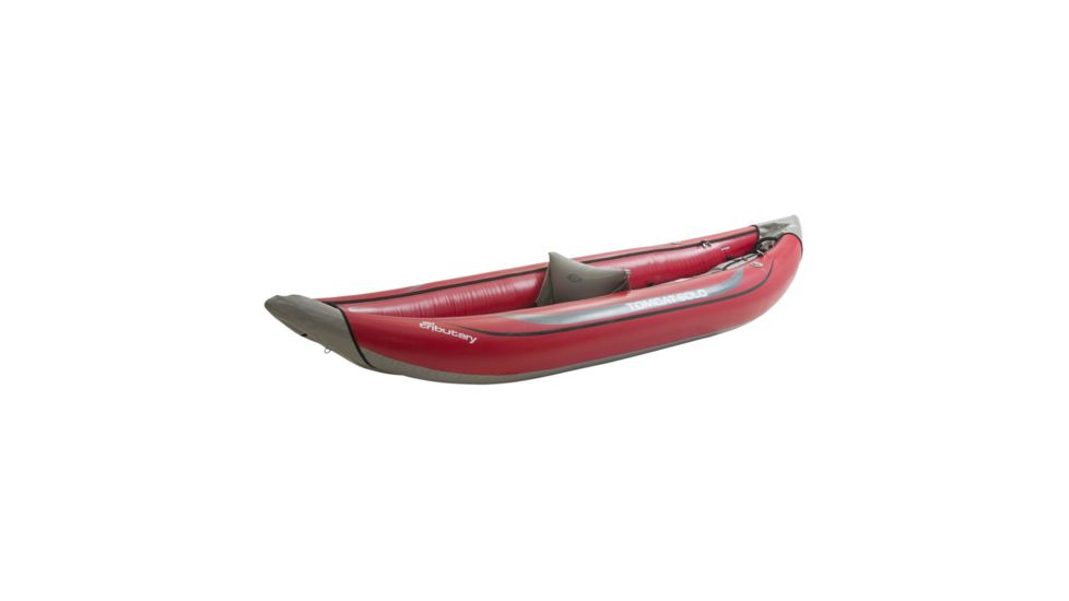 Tributary Tomcat Solo Inflatable Kayak-Red