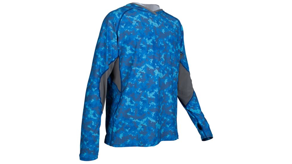 NRS Varial Hoodie - Men's, Marine Camo, XL 10008.01.108