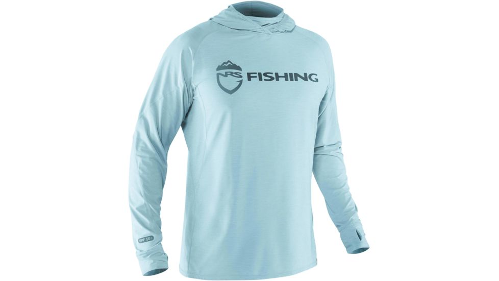 NRS Varial Hoodie - Men's, Aquatic, Large, 10008.02.102