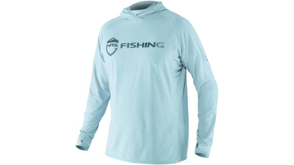 NRS Varial Hoodie - Men's, Aquatic, Large, 10008.02.102