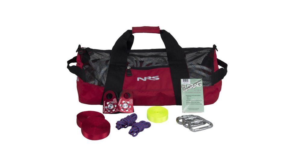 NRS Z-Drag Kit with Purest Duffel Bag, Red 45314.01.101