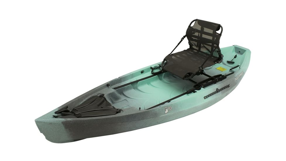 NuCanoe Frontier, 10ft, w/360 Pinnacle Seat, Gulf Storm, 10 FT 1300GS