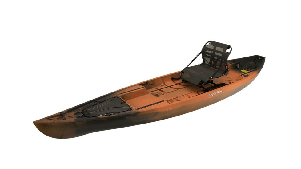 NuCanoe Pursuit, 13.5ft, w/360 Pinnacle Seat, Hazard, 13.5 FT 1500HZ