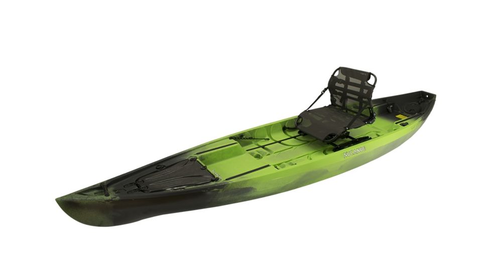 NuCanoe Pursuit, 13.5ft, w/360 Pinnacle Seat, Nuclear Green, 13.5 FT 1500NG