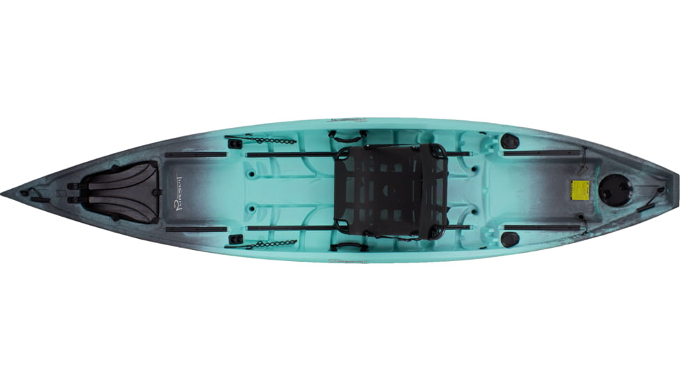 NuCanoe Pursuit Kayak 13.5 ft-Cyan Camo