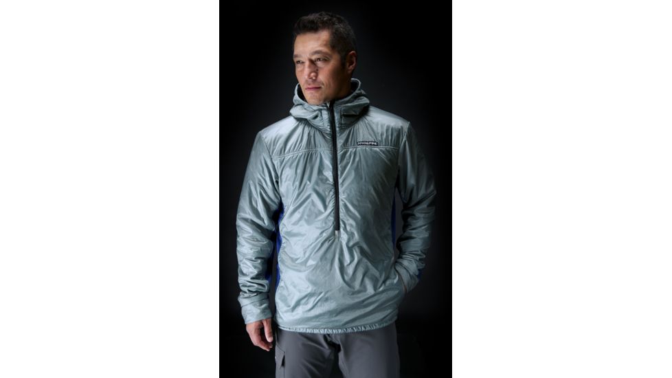 NW Alpine Alpha Hoody - Men's-Silver-Small