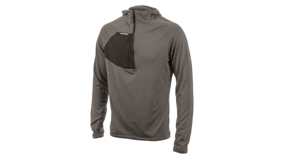 NW Alpine Black Spider Hoody - Men's-Charcoal-Medium