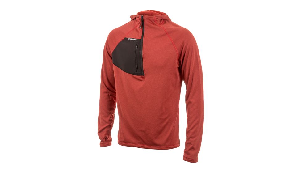 NW Alpine Black Spider Hoody - Men's-Tomato Red-Small