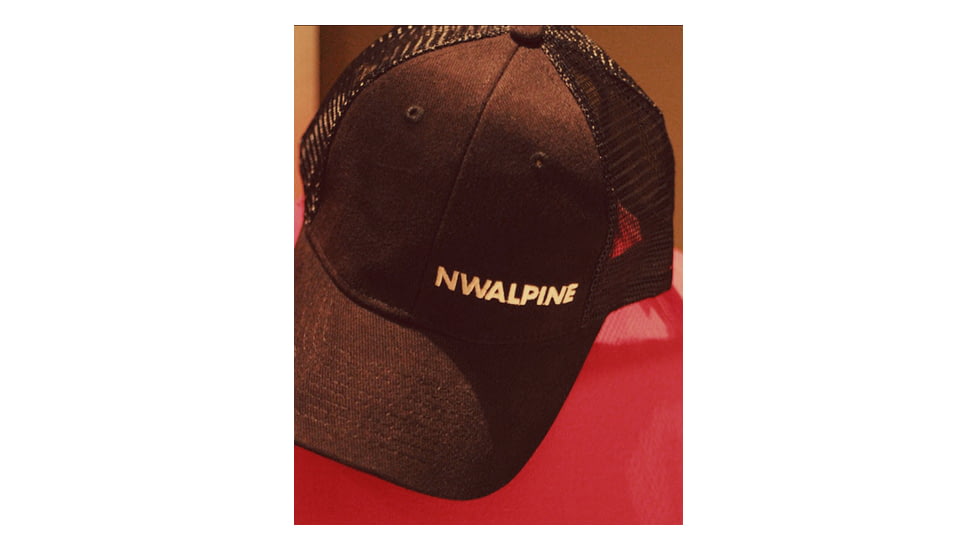 NW Alpine Trucker's Cap - Men's-Black