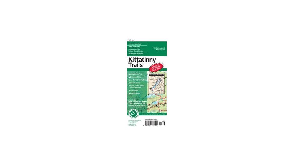 Ny-nj Tc Map Kittatinny Combo, Ny/njtc, Publisher - Ny/nj Trail Confrnce