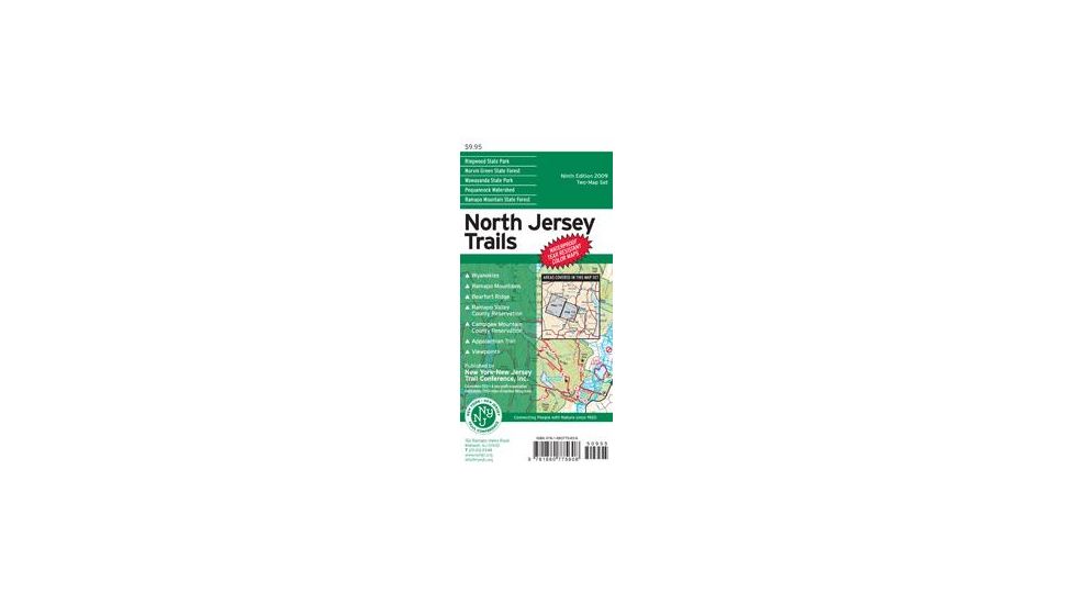 Ny-nj Tc Map North Jersey Trl, Ny/njtc, Publisher - Ny/nj Trail Confrnce